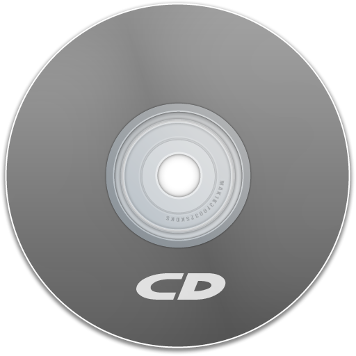 CD Gray Icon 512x512 png